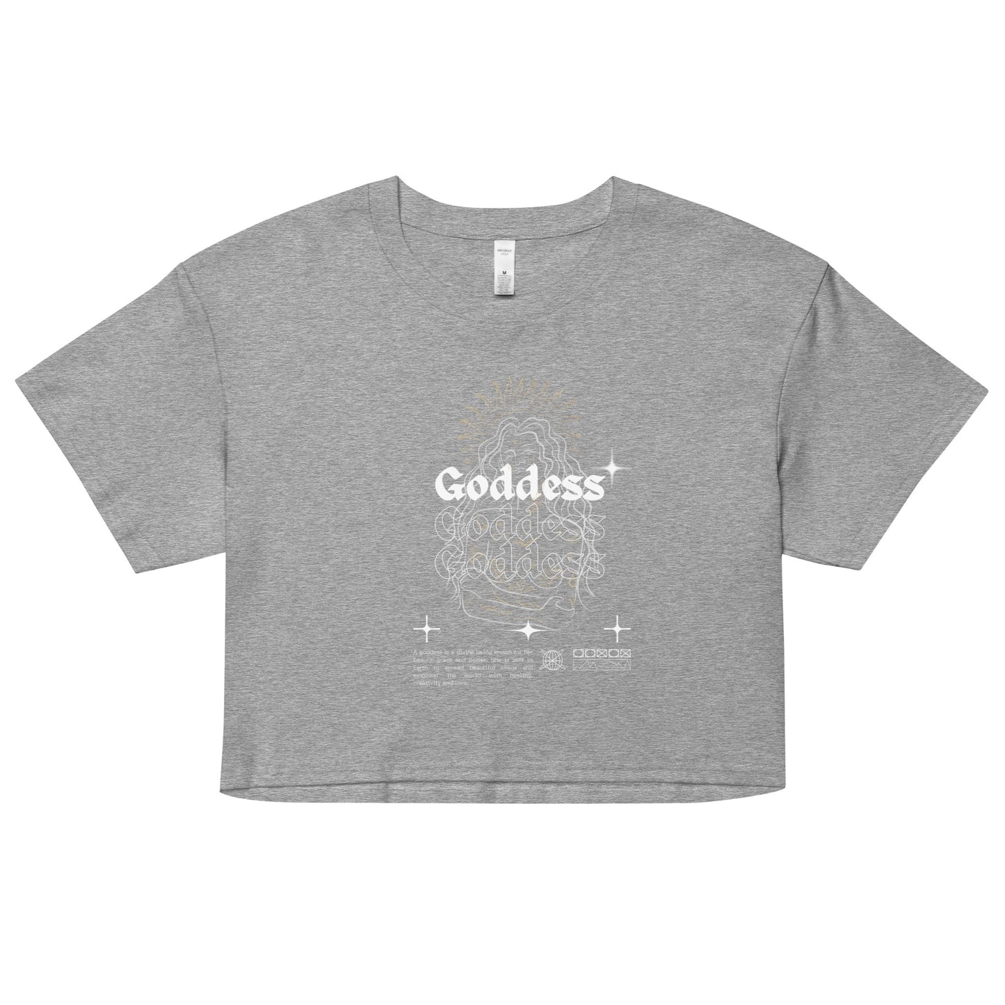 Goddess Graphic Crop