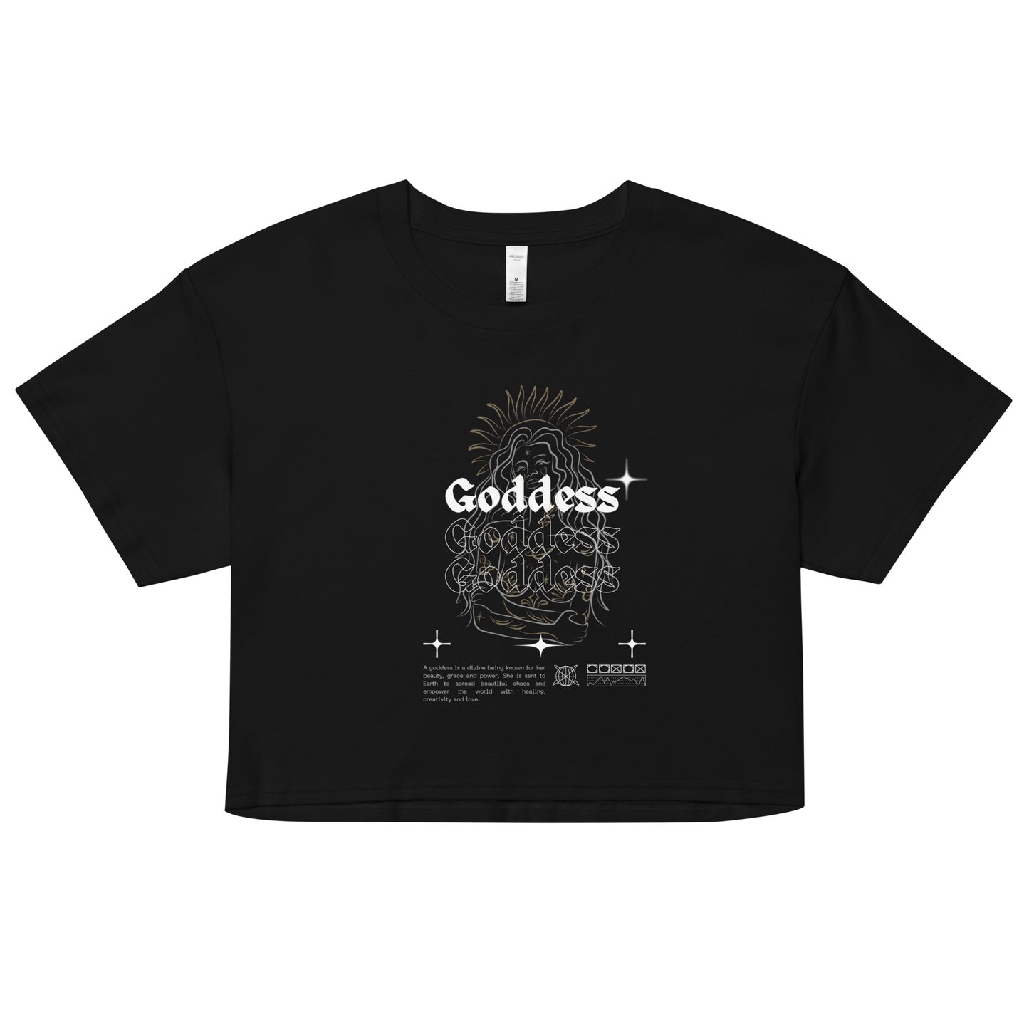 Goddess Graphic Crop