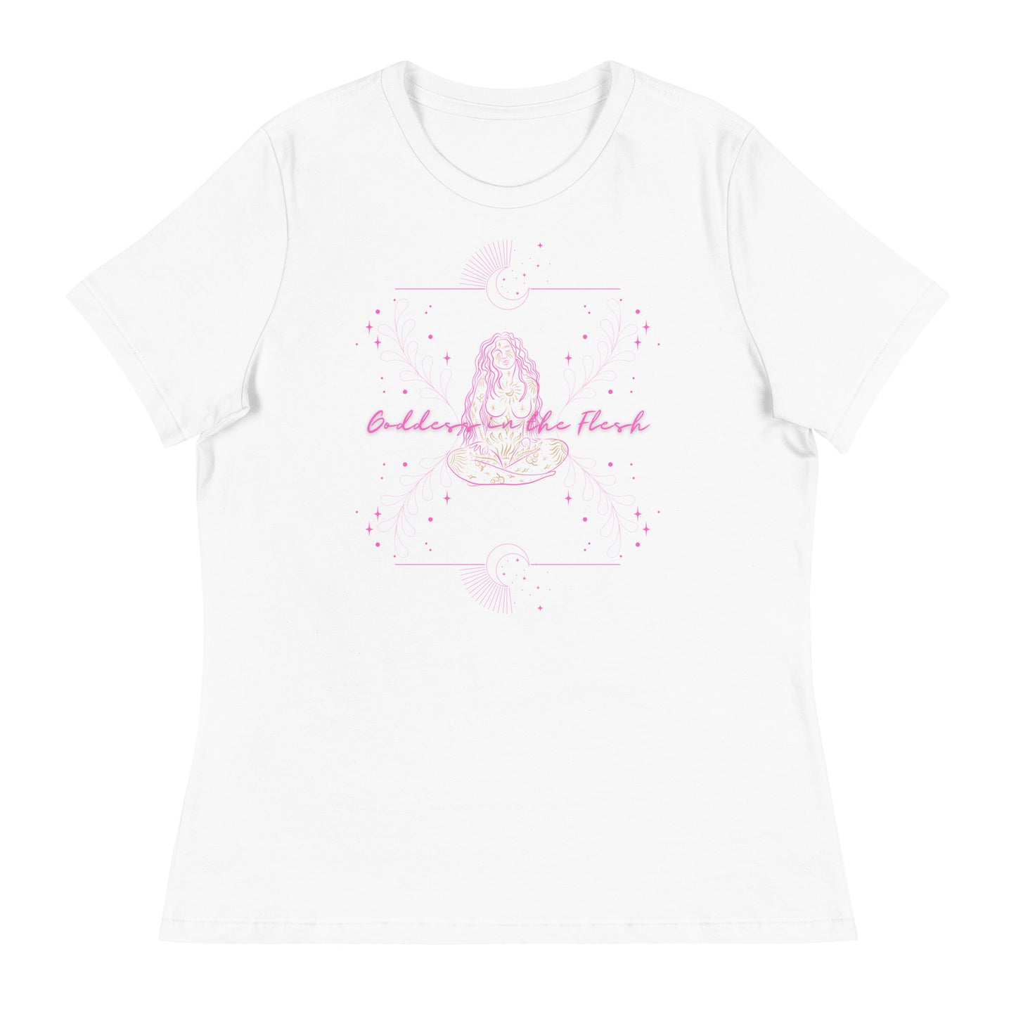 Pink Goddess in the Flesh Tee